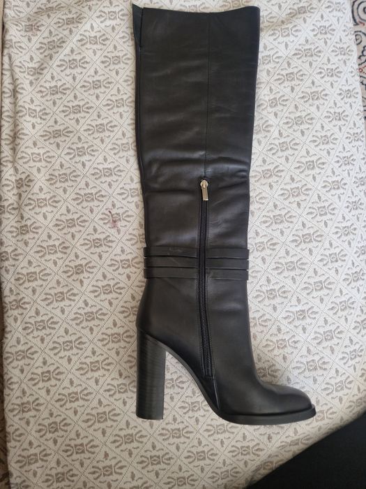 Зимние сапоги натуральная кожа