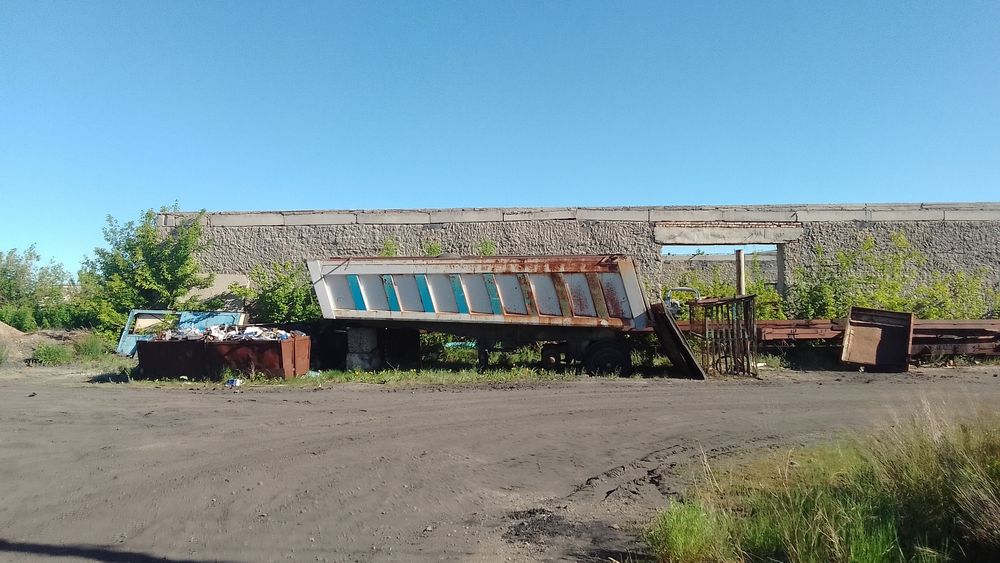 Полуприцеп не на ходу