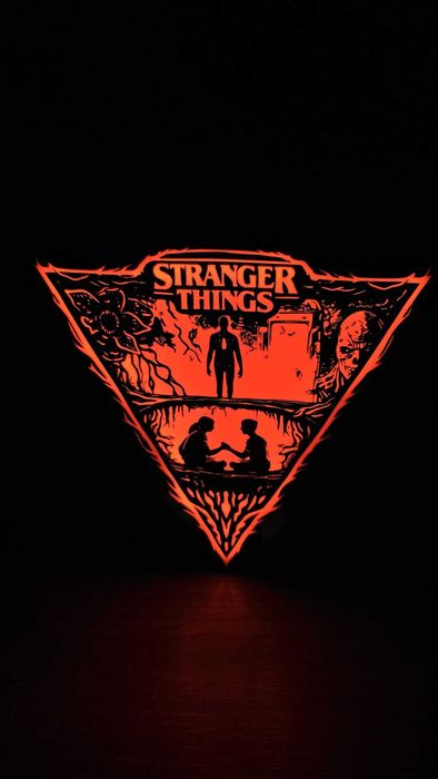 Lampi Stranger Things Vecna, Eleven, Demogorgon. Design unic