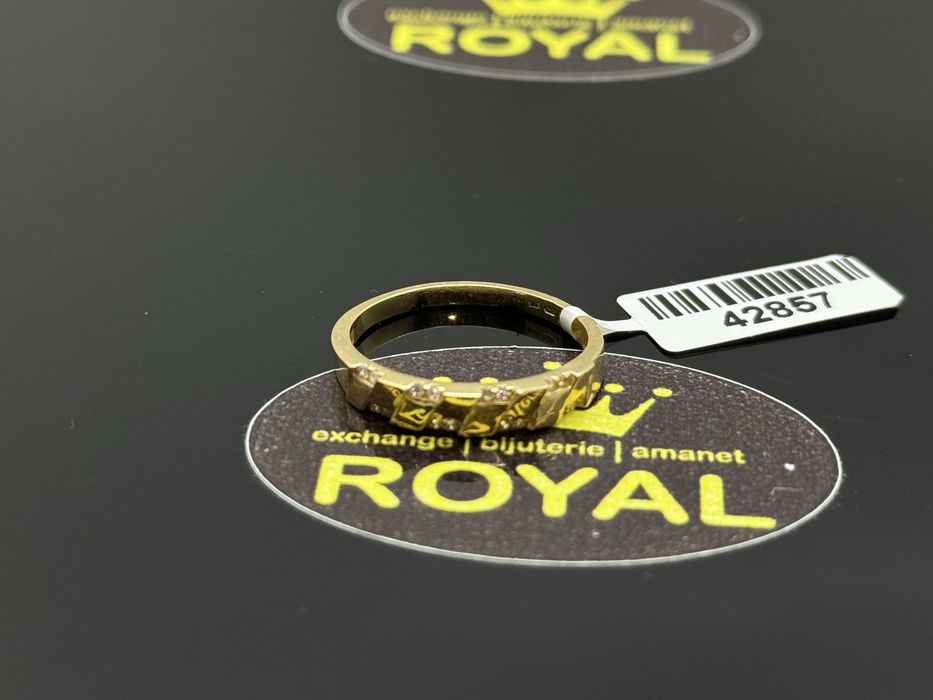 Bijuteria Royal: Inel aur 14k/2.20 gr