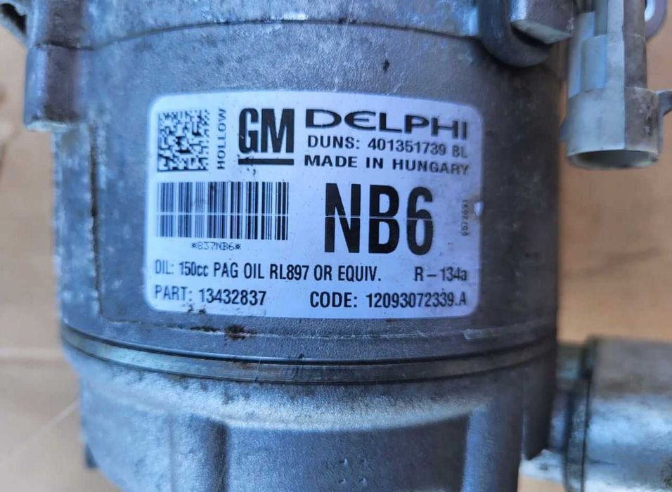Compresor AC Opel ASTRA H  1.7 cdti  13432837