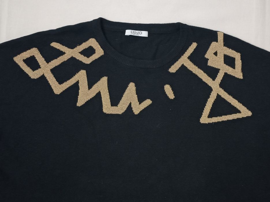 Liu Jo Pullover оригинален пуловер XS вълнен пуловер