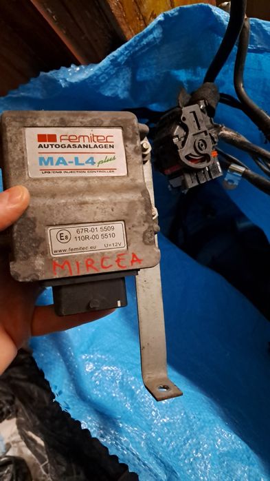 Instalatie gpl utilizata pe mercedes clk, fara butelie