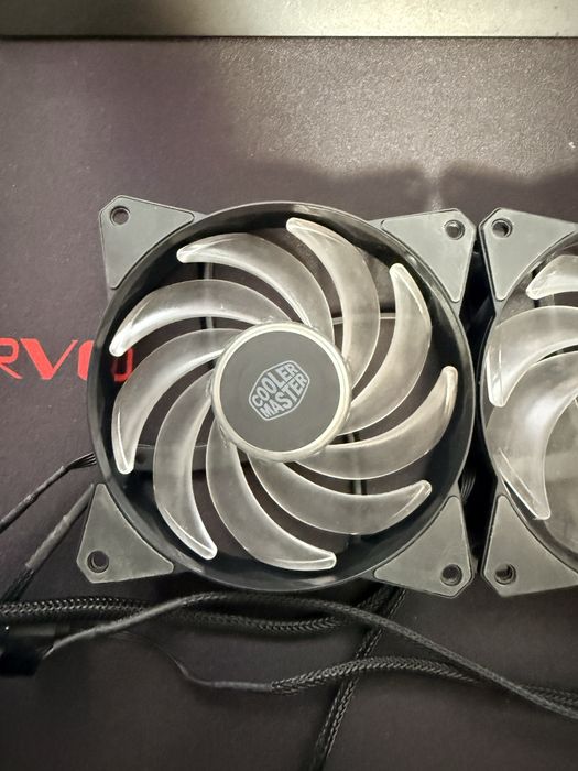 Set 3 ventilatoare ARGB Cooler Master MF120R
