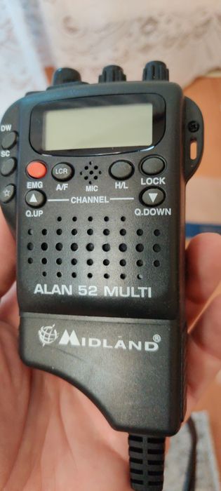 Statie radio CB Midland Alan 52 + antena Funk 90 si suport magnetic