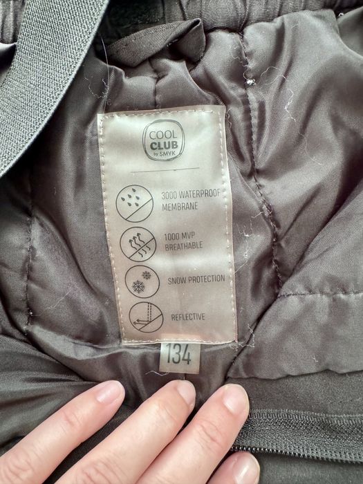 Pantaloni ski fete, Smyk, 134 cm