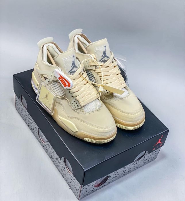 Нови мъжки маратонки Nike Air Jordan 4 SP “SAIL