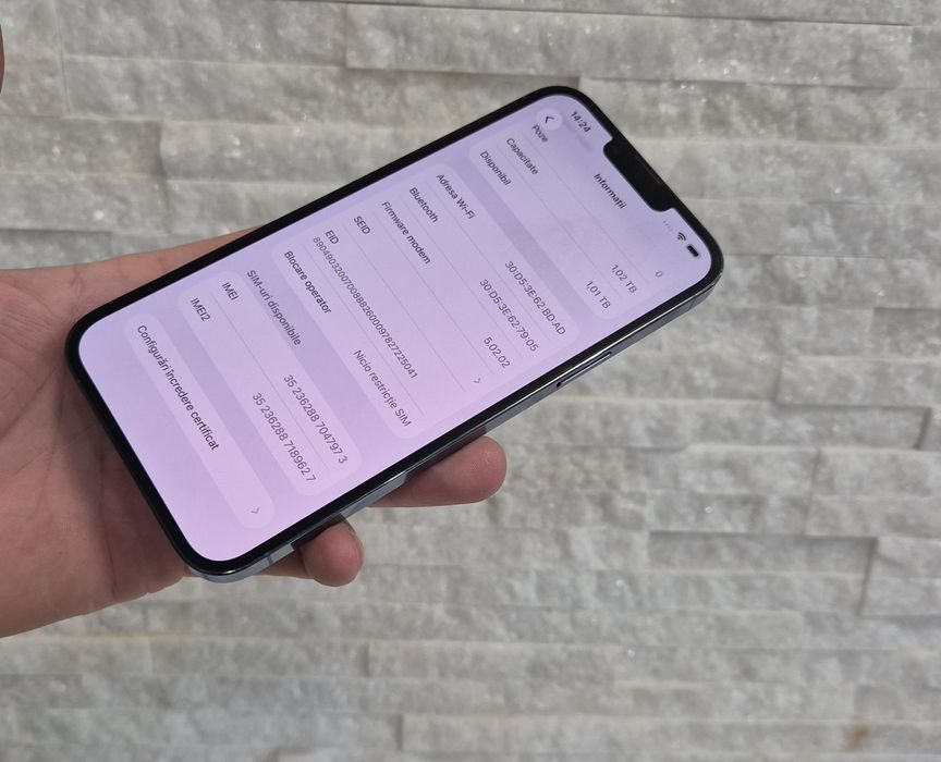 iPhone 13 Pro Max 1TB. ca NOU ! 100% Bateria