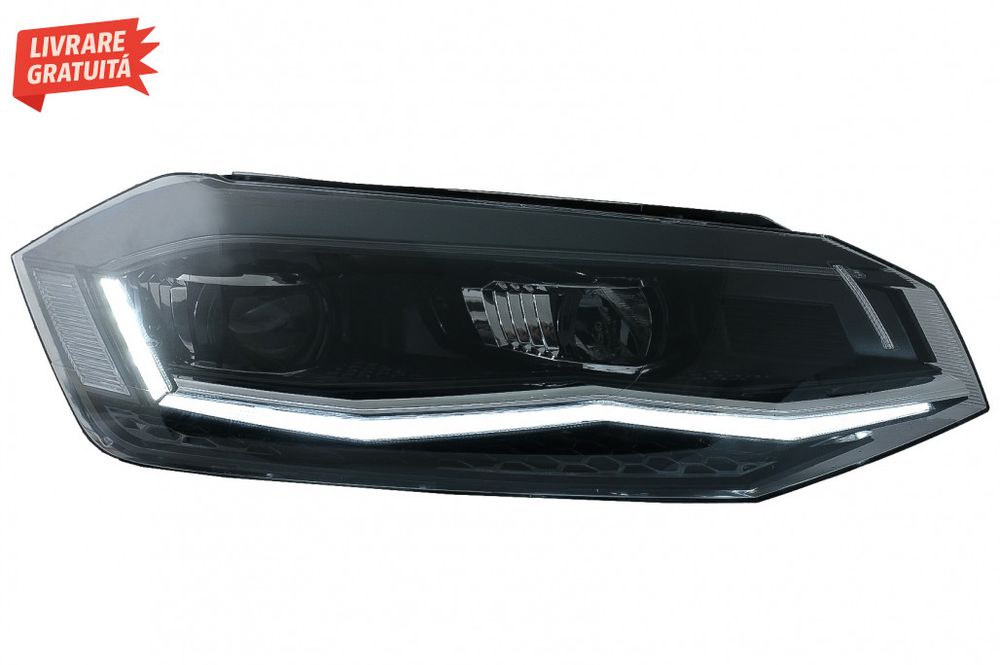 Faruri LED VW Polo AW MK6 (2018-2020) Semnal Dinamic Secvential