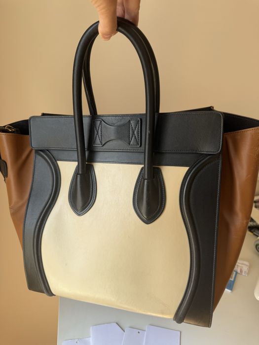 Сумка-тоут Celine Tricolor