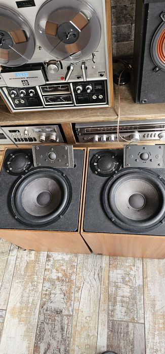Boxe hi-fi vintage pohler 4302 difuzoare seas