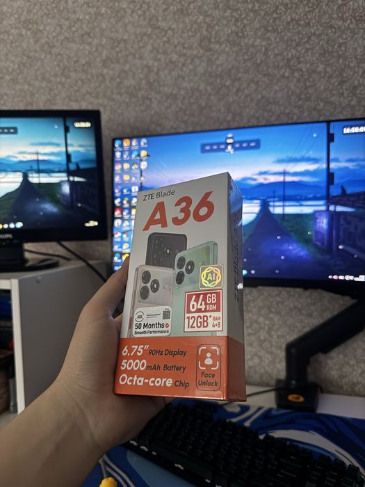 Новый телефон ZTE Blade A36