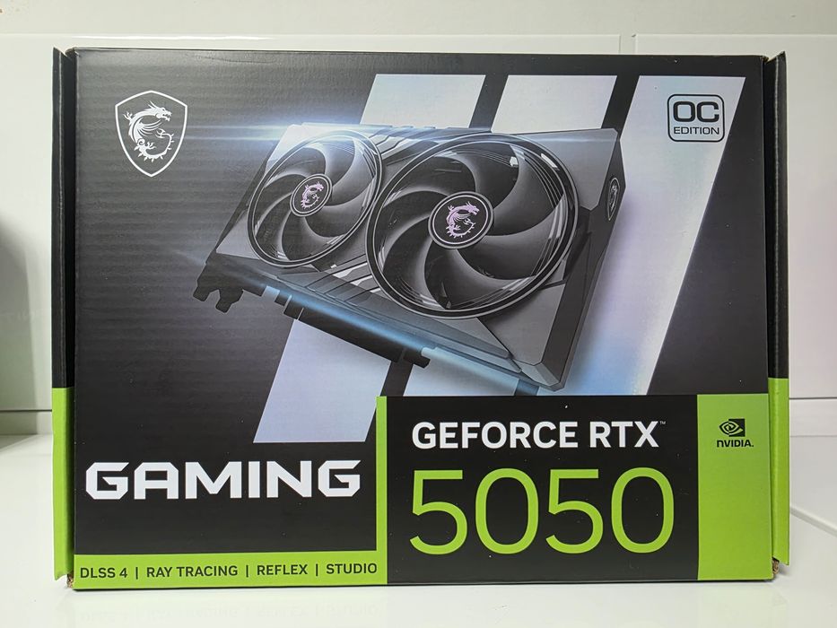 RTX 5050 Msi Gaming Oc Новый