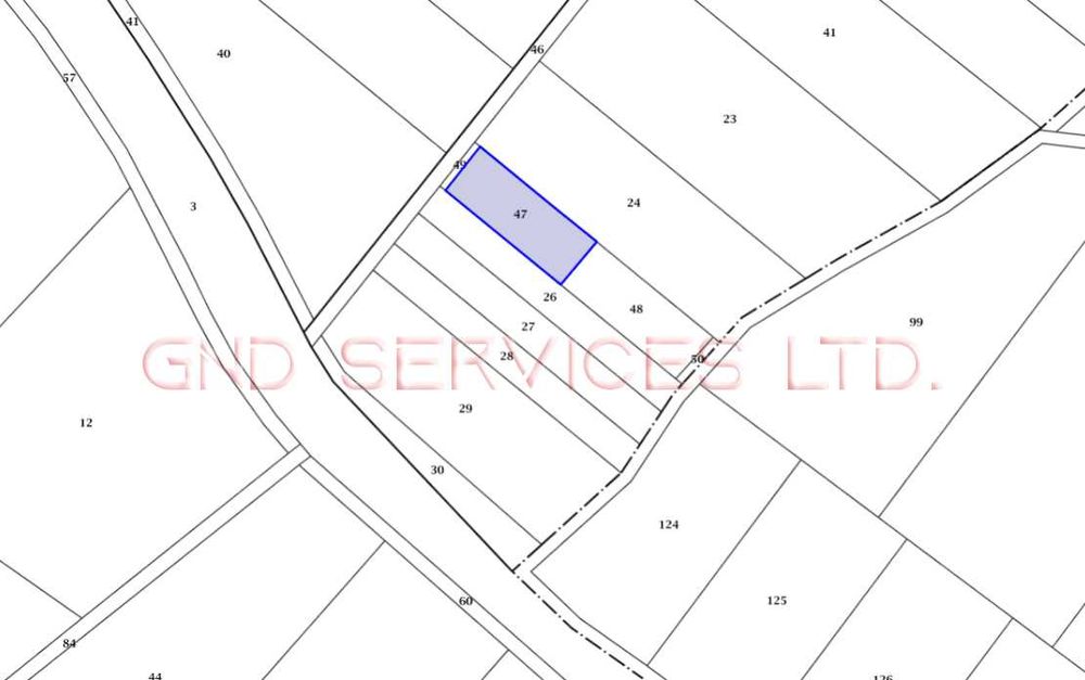 УПИ! Парцел в новата част до Божурище на асфалтов път
