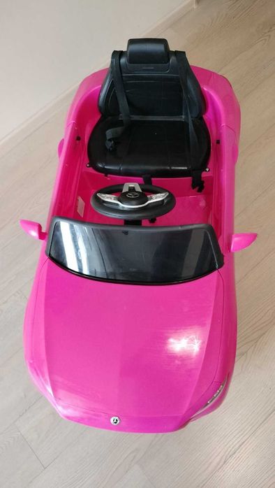 Акумулаторна Розова Кола Мерцедес + Батерия и Дистанционно управление
