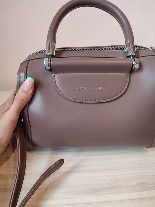 Дамска кафява чанта