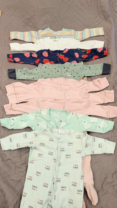 Пакет вещей 35шт для девочки 3-6 мес