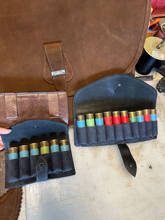 Патрондаши, кании, паласки от естествена кожа