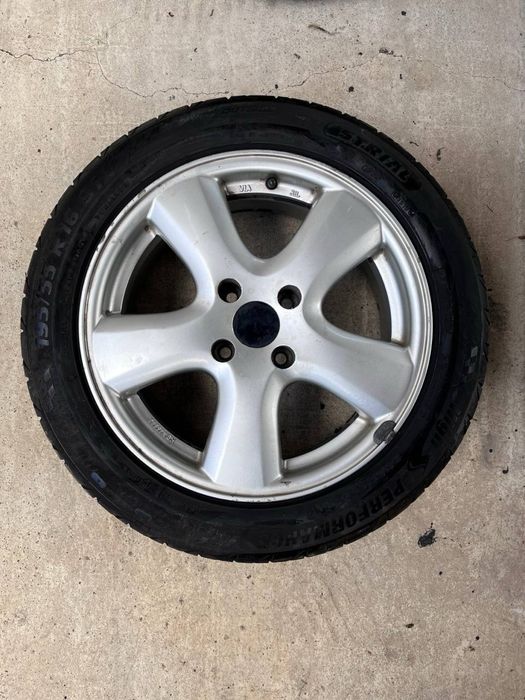 Set 4 roți Peugeot 16” 6.5J + anvelope Tigar 195/55 R16 | DOT 2019