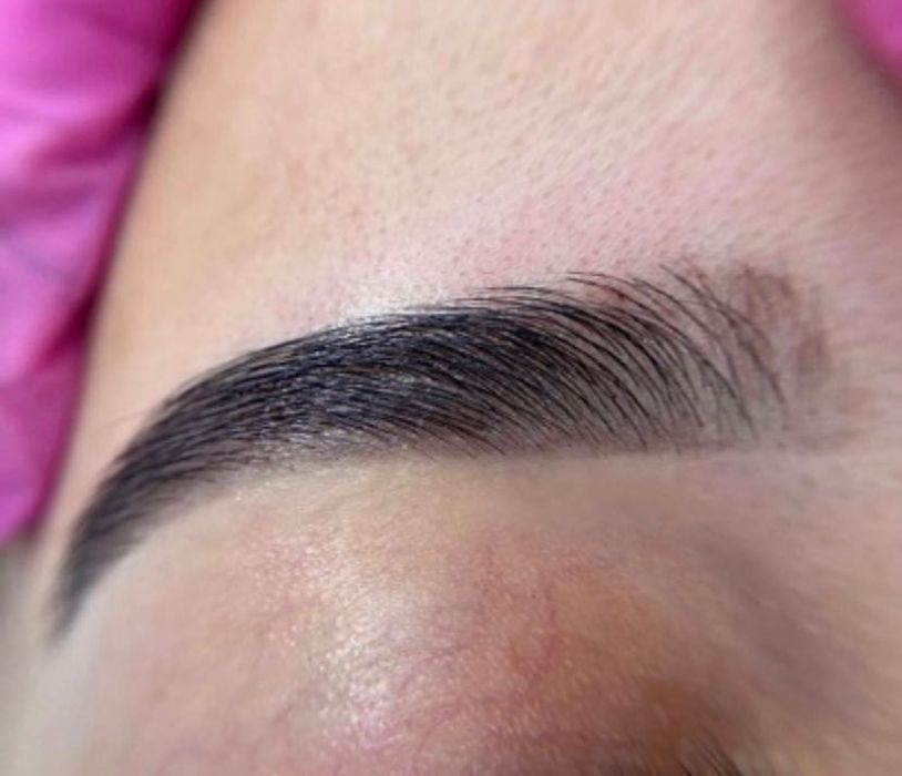 extensii gene fir cu fir & stilizare sprancene