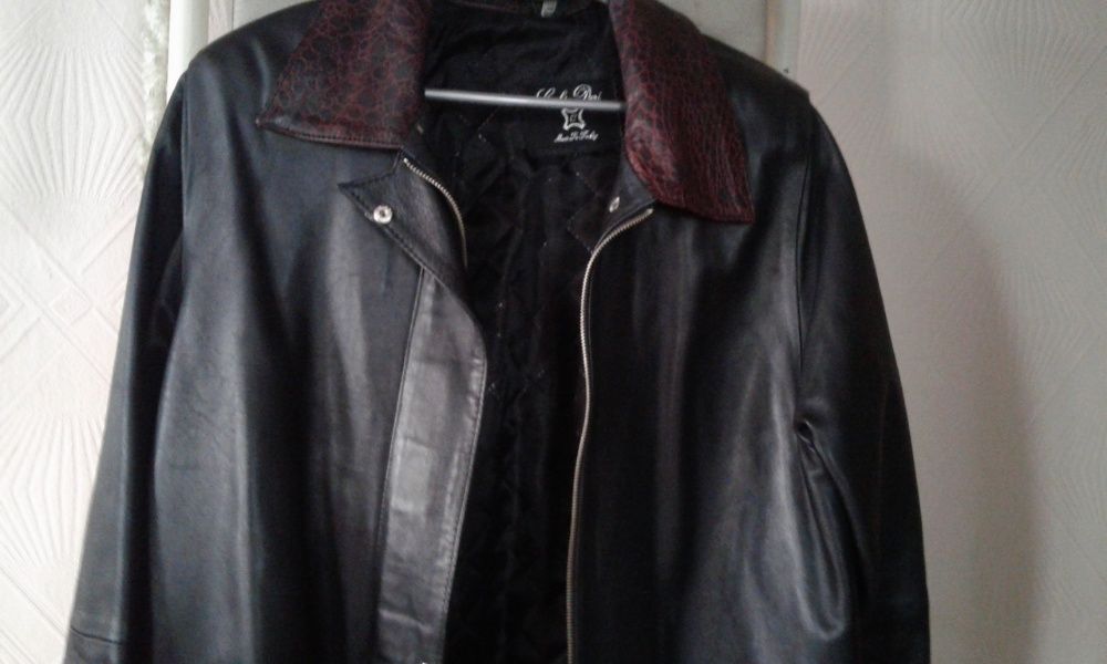 куртка кожаная женская