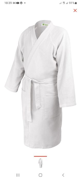 Халат вафельный белый размер 3XL