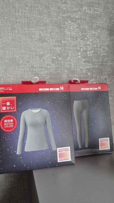 Новый жен.комплект термобелья Uniqlo р.М