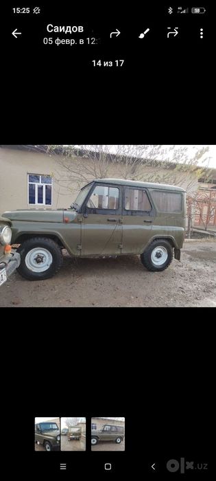 Uaz sastiyanasi alo ishlab turgan