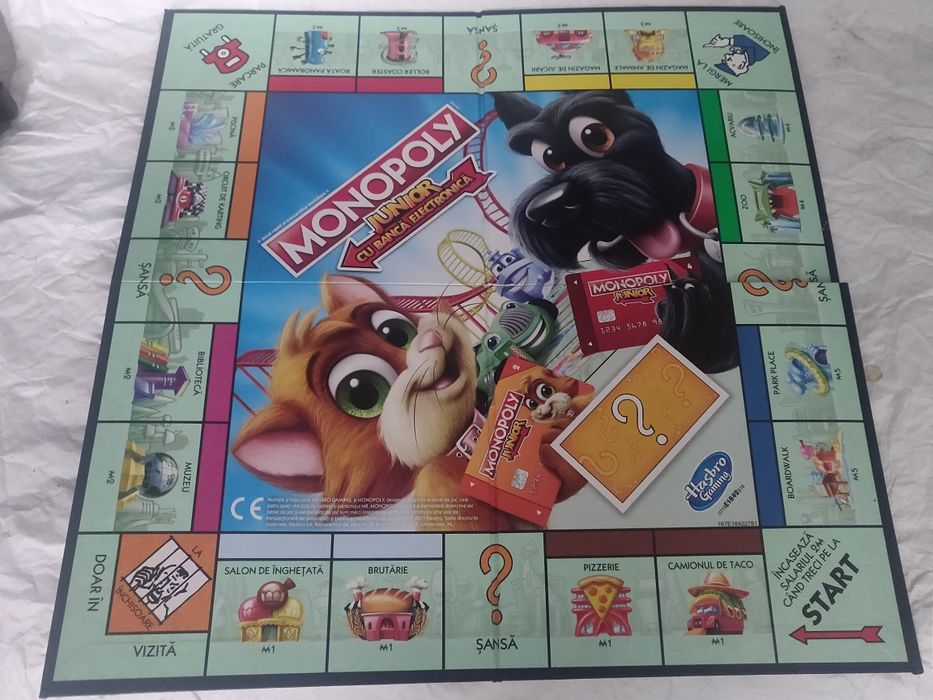 Joc Monopoly cu banca electronica si carduri! Ptr copii si adulti