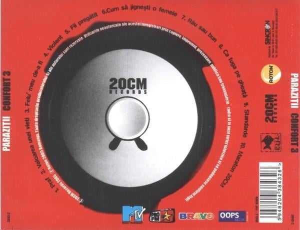 CD Parazitii - Irefutabil / Comfort 3