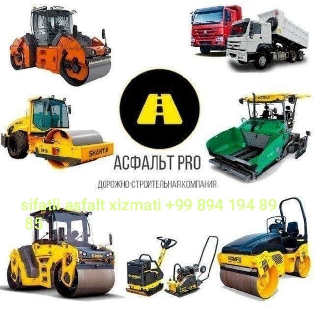 Sifatli asfalt xizmati