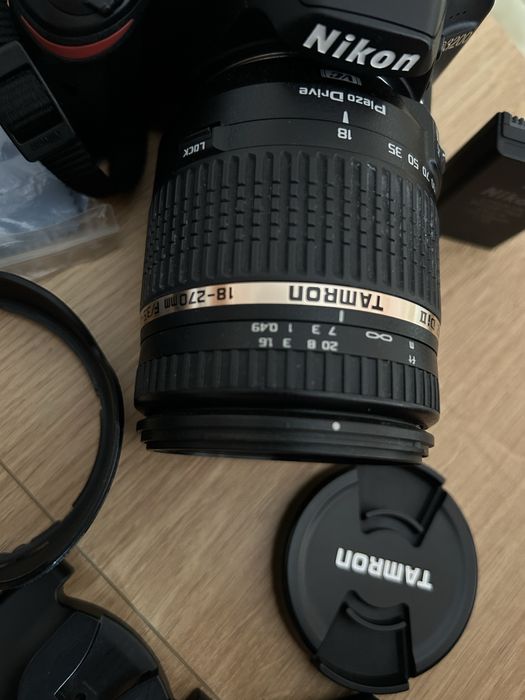 aparat foto nikon dslr 3200 set