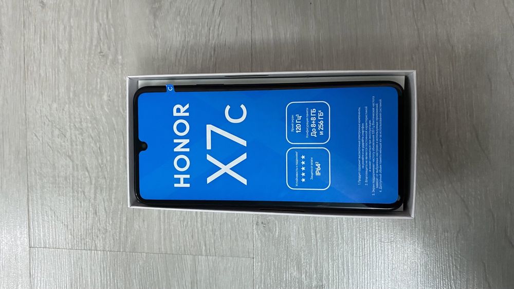 HONOR X7c 256 ГБ қара түс