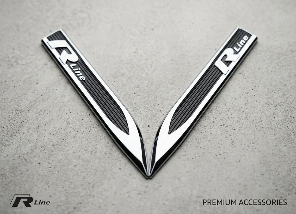 Емблеми R - Line (Р - Лайн) за Фолксваген (Volkswagen)