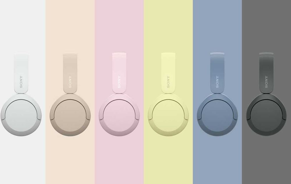 Sony WH-CH520 — беспроводные наушники с микрофоном до 50 ч работы