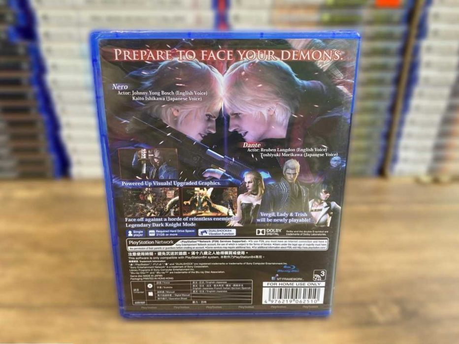 Новый Devil May Cry 4 Special Edition PS4/PS5 DmC Пс4 Много Игр