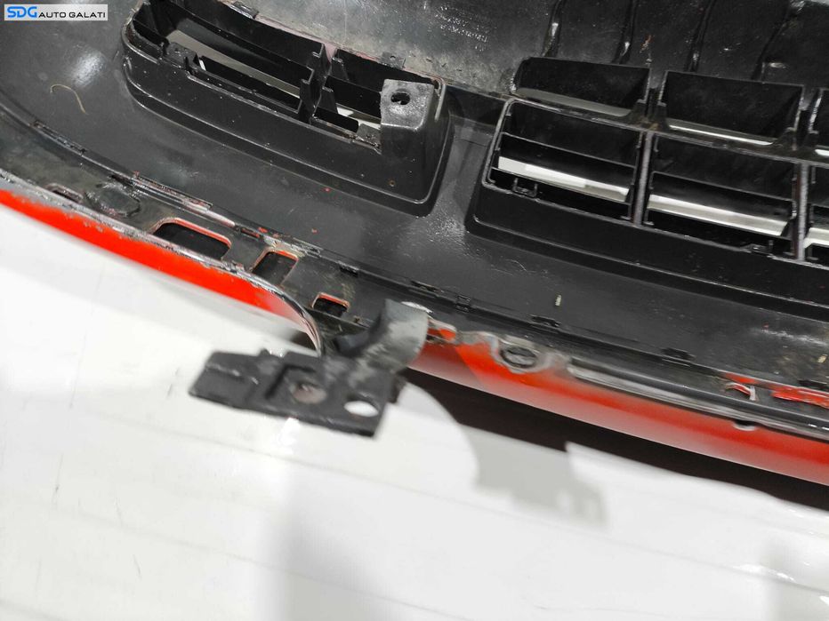 Bara Spoiler Fata Completa Culoare Rosu Volkswagen Golf 4 1998 - 2005 Cod 1J0807221A [L2848]