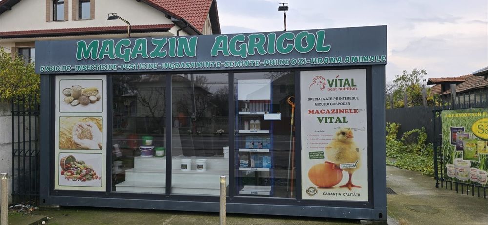 Container modular magazin