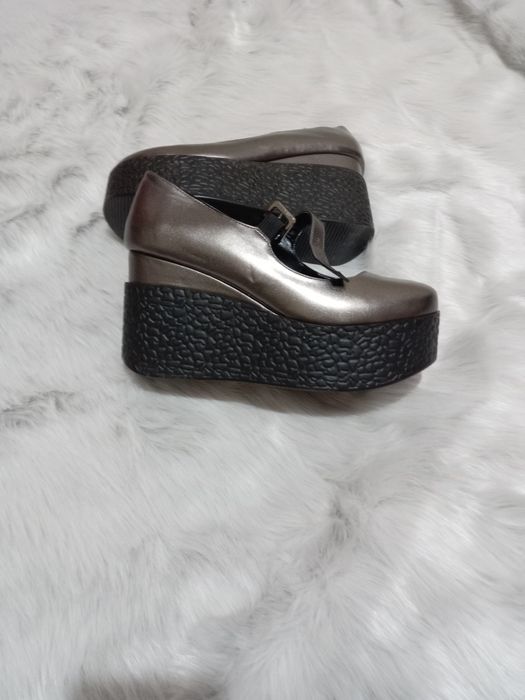 Туфли на платформе.