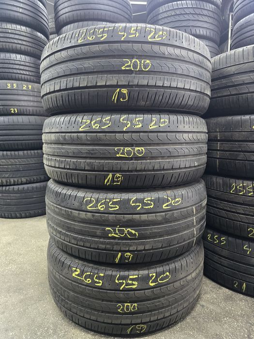 4x 265/45/20 VARA PIRELLI Stare excelentă