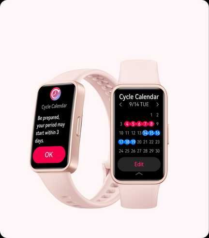Bratara fitness Huawei Band 9, Charm Pink Body