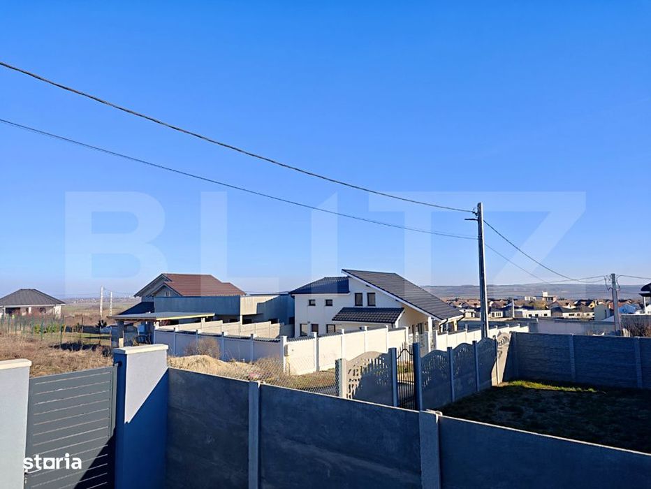 Casa moderna | 109 mp utili | Teren 600 mp | Terasa acoperita | Paleu