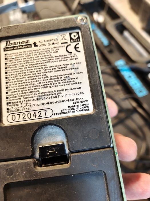 Ibanez ts9dx перегруз , педаль гитарная, овердрайв
