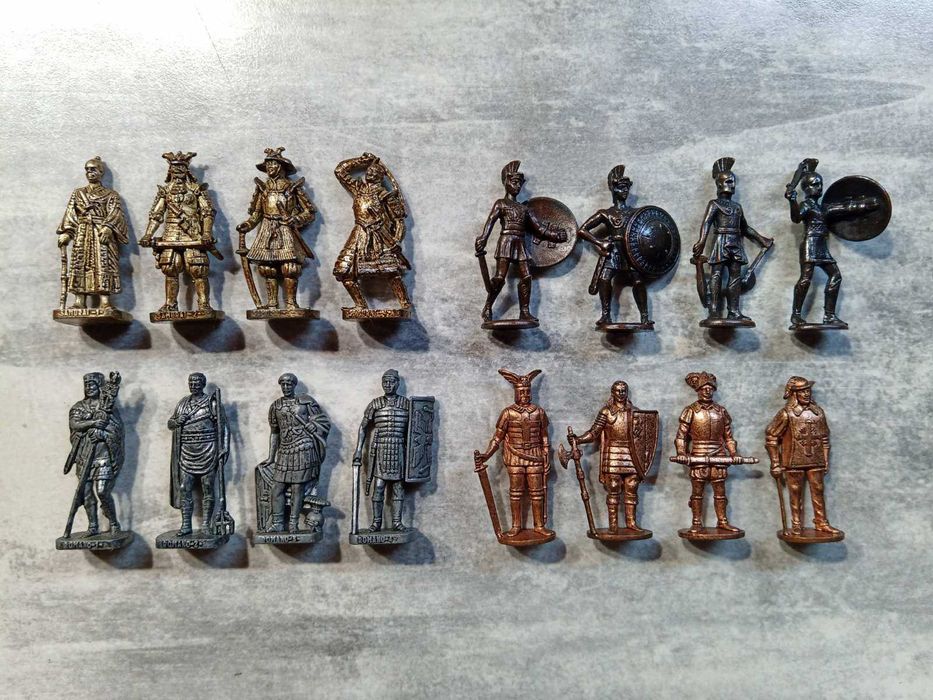 Метални фигурки - войници от Киндер яйца 4 Серии