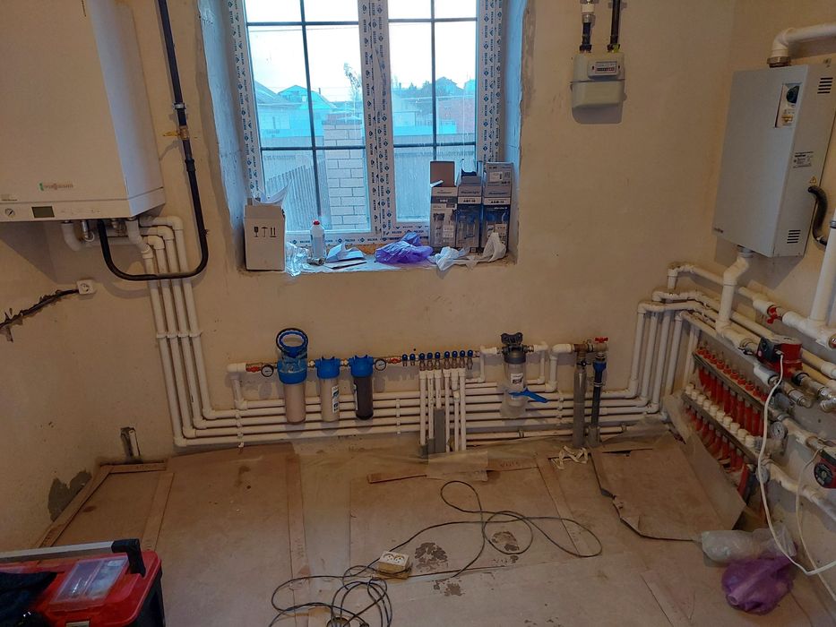 Отопление,водоснабжение.