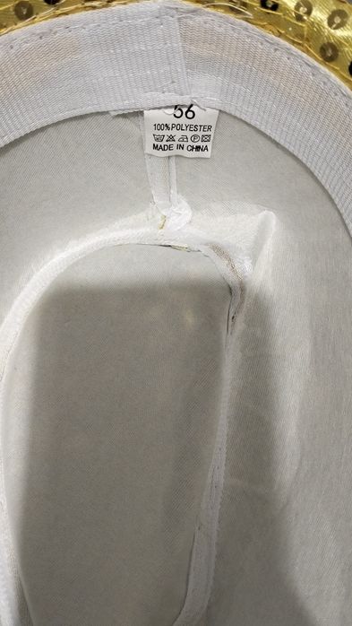 Продам золотистую шляпу