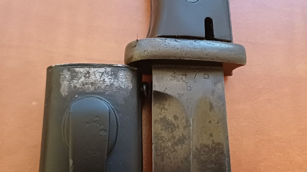 Щик к98 маузер к 98 немски втора световна война 1940