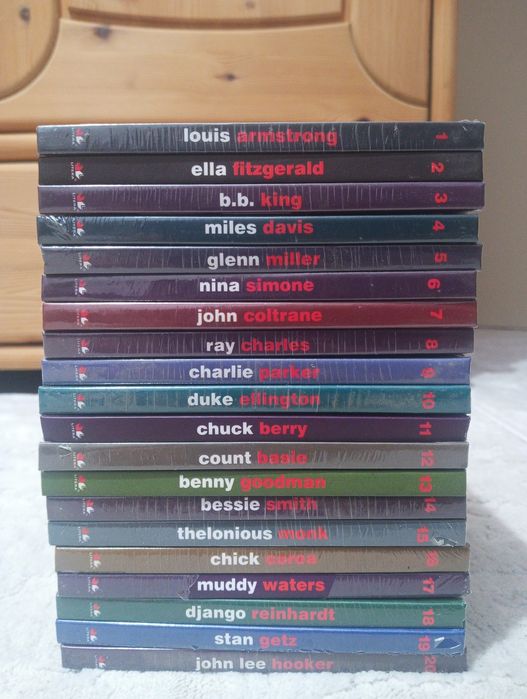 Cd-uri muzica/marii cântăreți de jazz ai blues