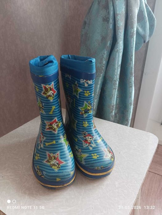 Сапожки резиновые