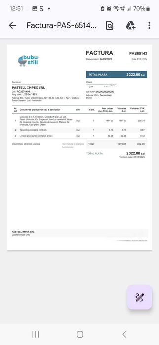 Carucior 3 in 1, 0-36 luni, Colectia Fizio-Lux G8, Piese distincte